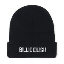 Load image into Gallery viewer, Embroidery Billie Eilish Beanie Hat Women Men Knitted Warm Winter Hats For Women Men Solid Hip-hop Casual Cuffed Beanies Bonnet